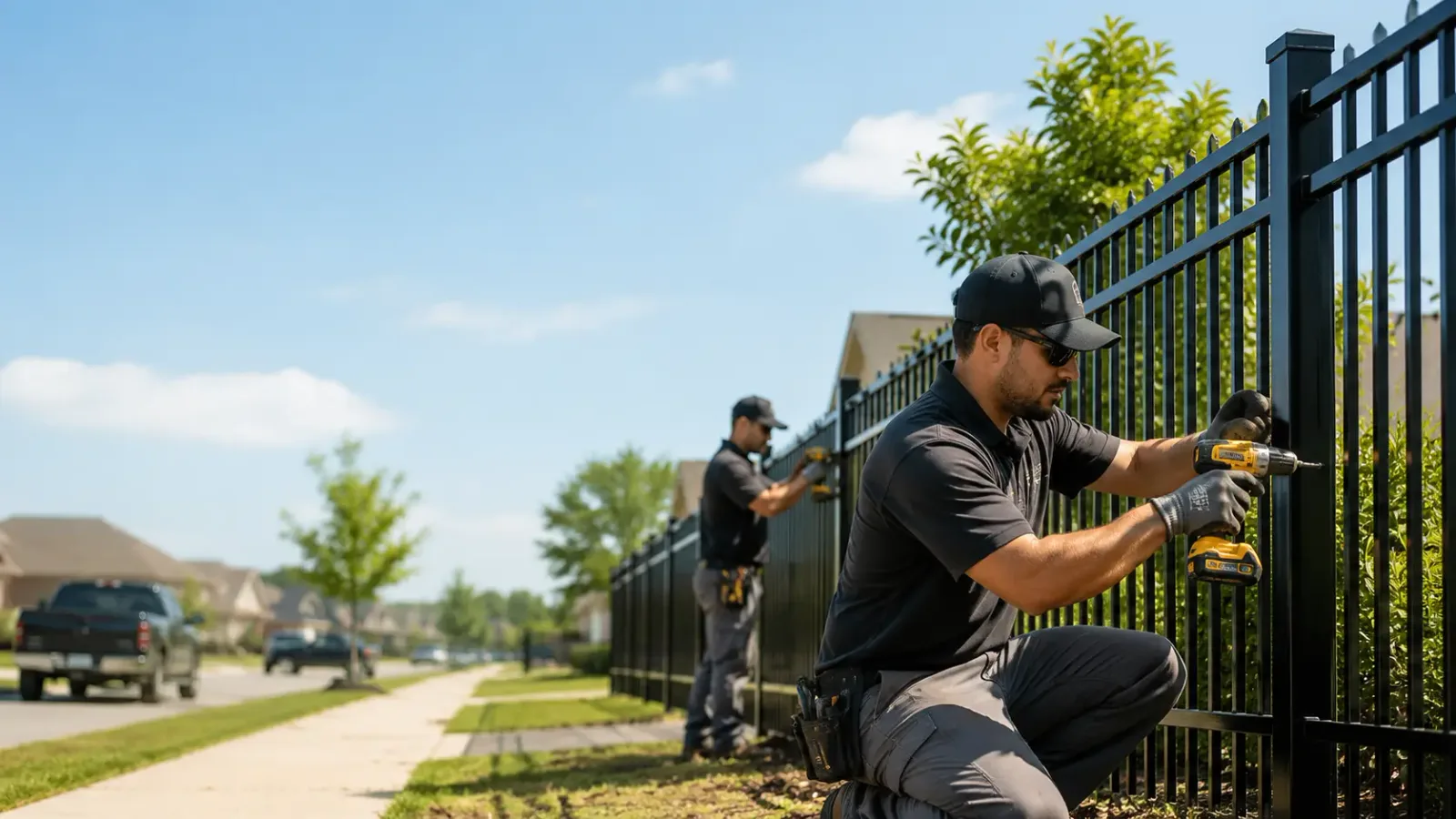 Metal Fence Installation in Wood Lake, NE